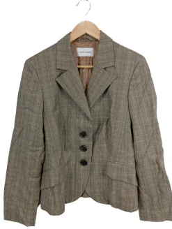 Blazer>Joseph Janard Kurz-Blazer Größe 38 wollweißhellgrau