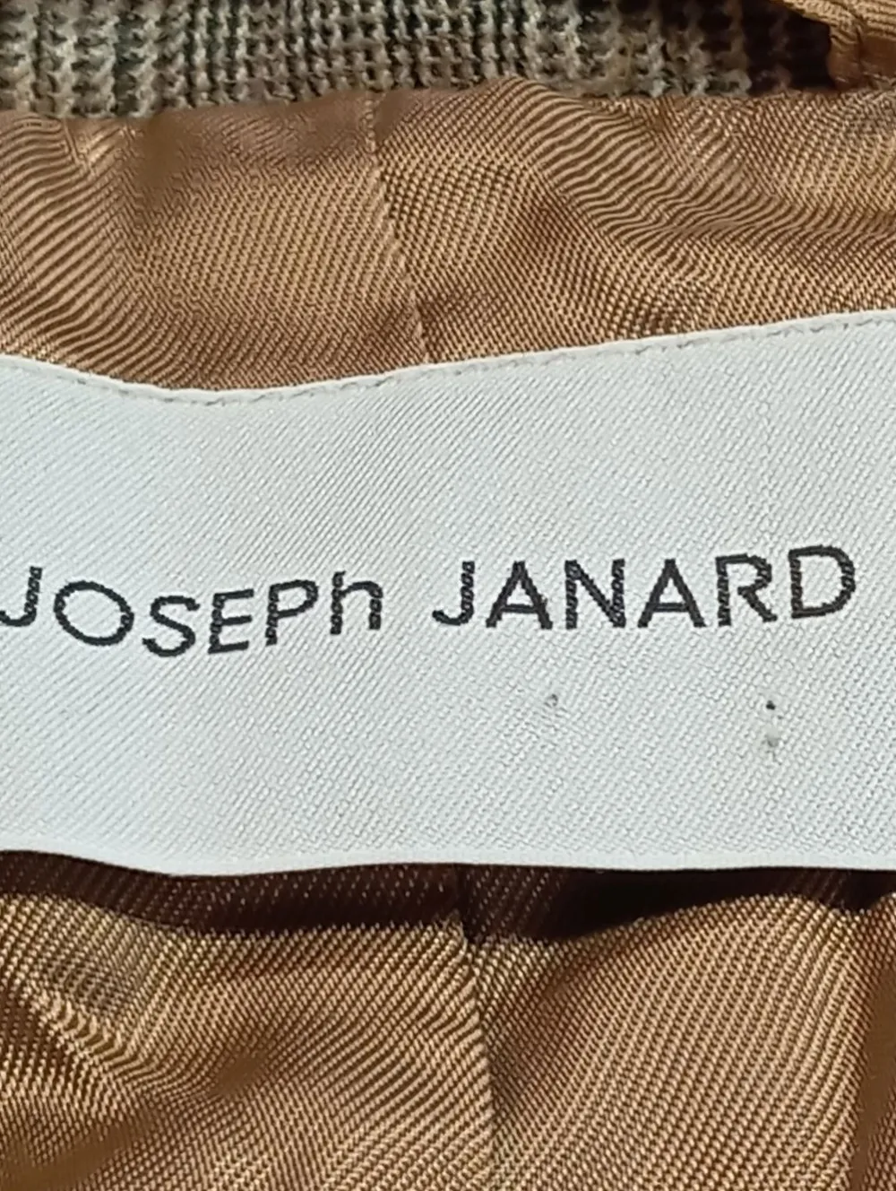 Blazer>Joseph Janard Kurz-Blazer Größe 38 wollweißhellgrau