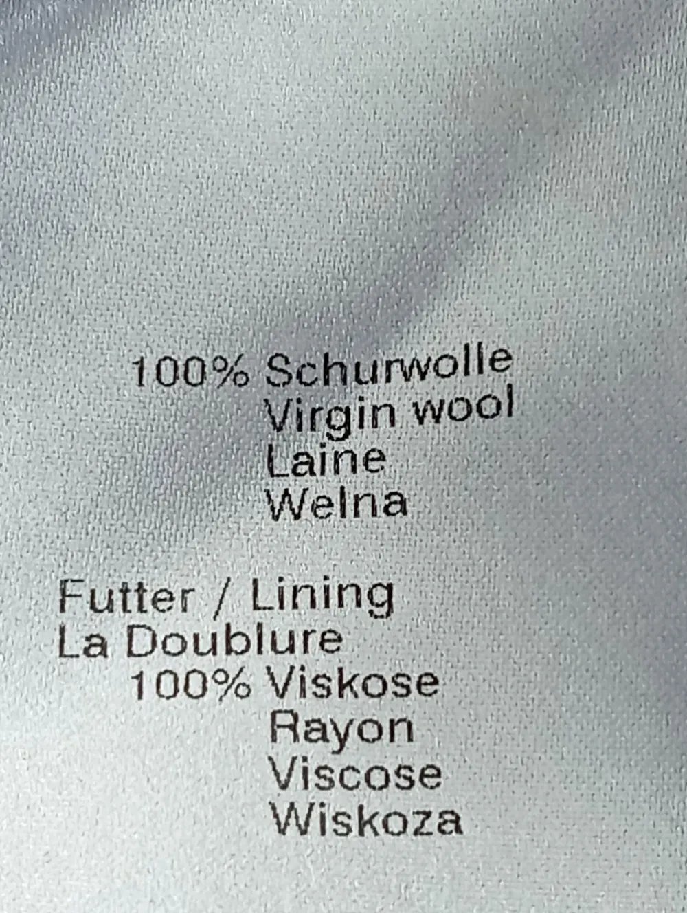 Blazer>Joseph Janard Kurz-Blazer Größe 38 wollweißhellgrau