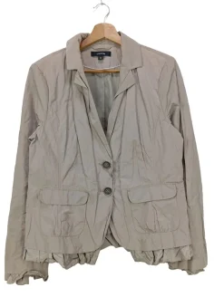 Blazer>Comma Kurz-Blazer Größe 42 creme