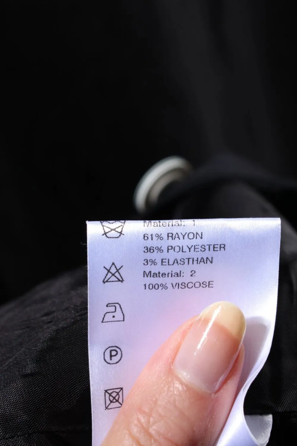 Blazer>Rosner Kurz-Blazer Größe 36 schwarzweiß