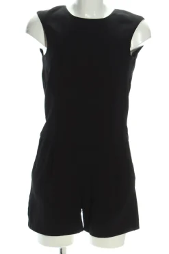 Hosen>Zara Basic Kurzer Jumpsuit Größe 34 schwarz