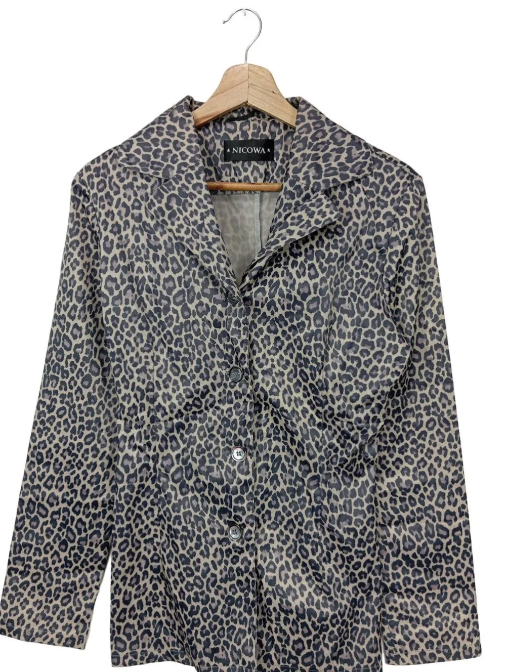 Mäntel>Nicowa Kurzmantel Größe 36 hellgrau