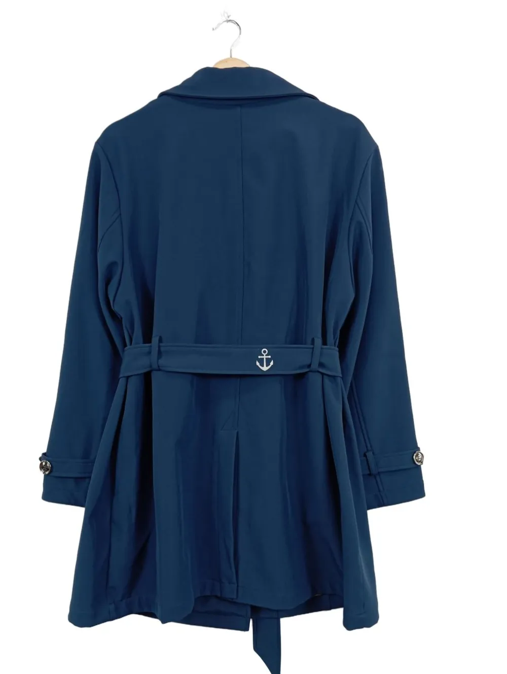 Mäntel>fiora blue Kurzmantel Größe 48 blau