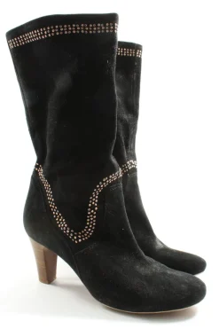 Stiefel>di Lauro Kurzstiefel Größe 40 schwarzgoldfarben