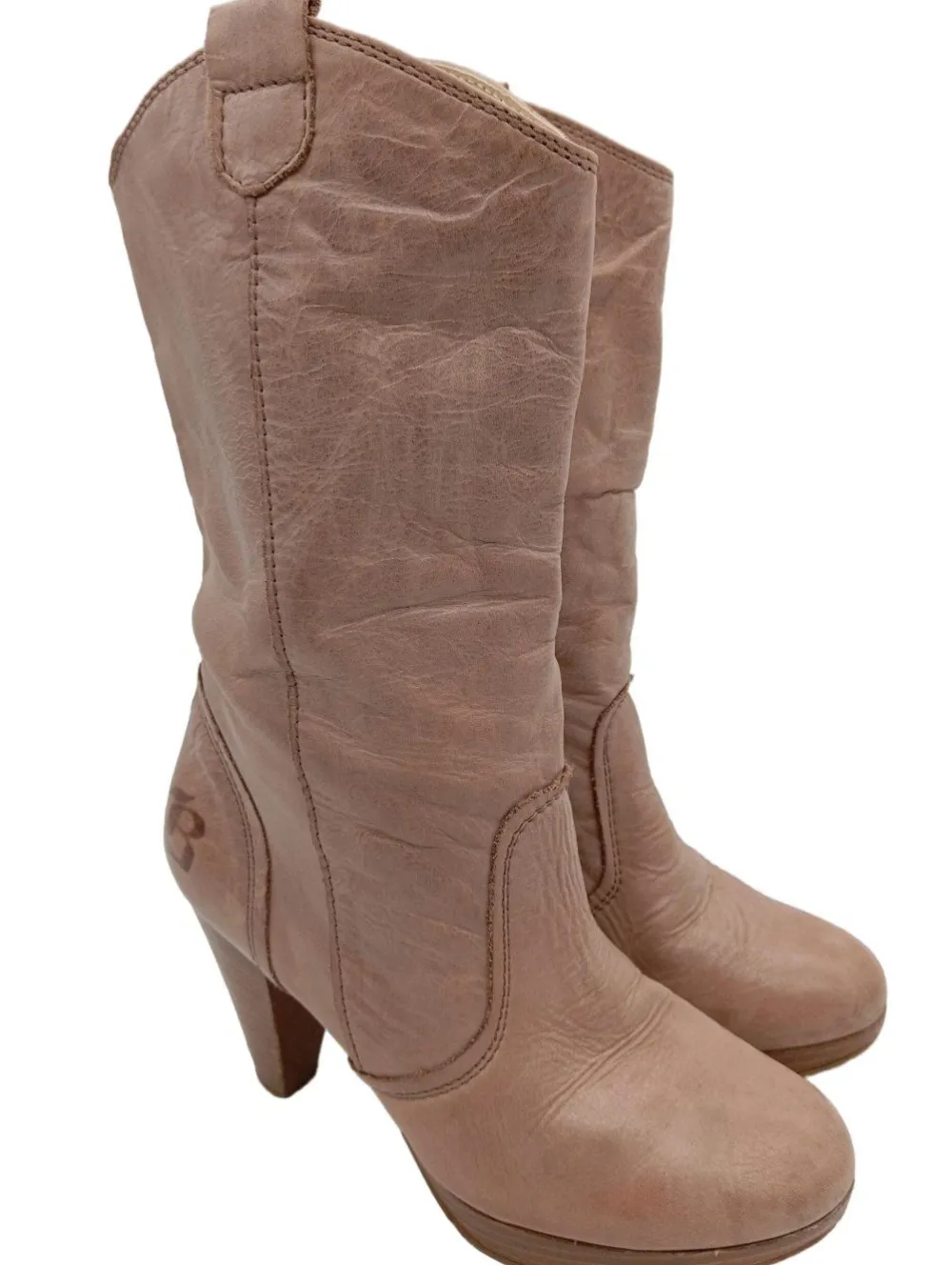 Stiefel>Bullboxer Kurzstiefel Größe 38 nude