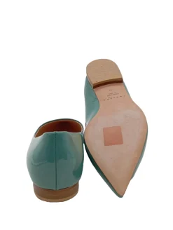 Ballerinas>Unu00fctzer Lackballerinas Größe 37 grün