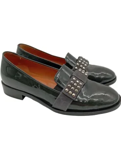 Ballerinas>Madeleine Lackballerinas Größe 36 schwarzsilberfarben