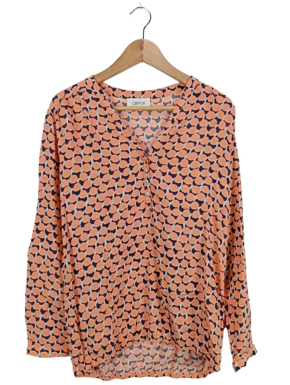 Langarm-Bluse Größe 40-Cartoon