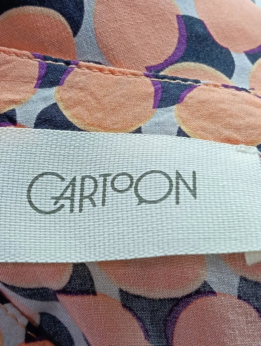 Langarm-Bluse Größe 40-Cartoon