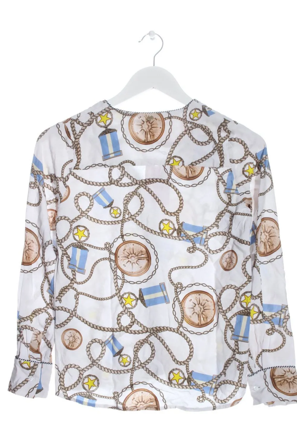 Langarm-Bluse Größe 34-Rich & Royal Clearance