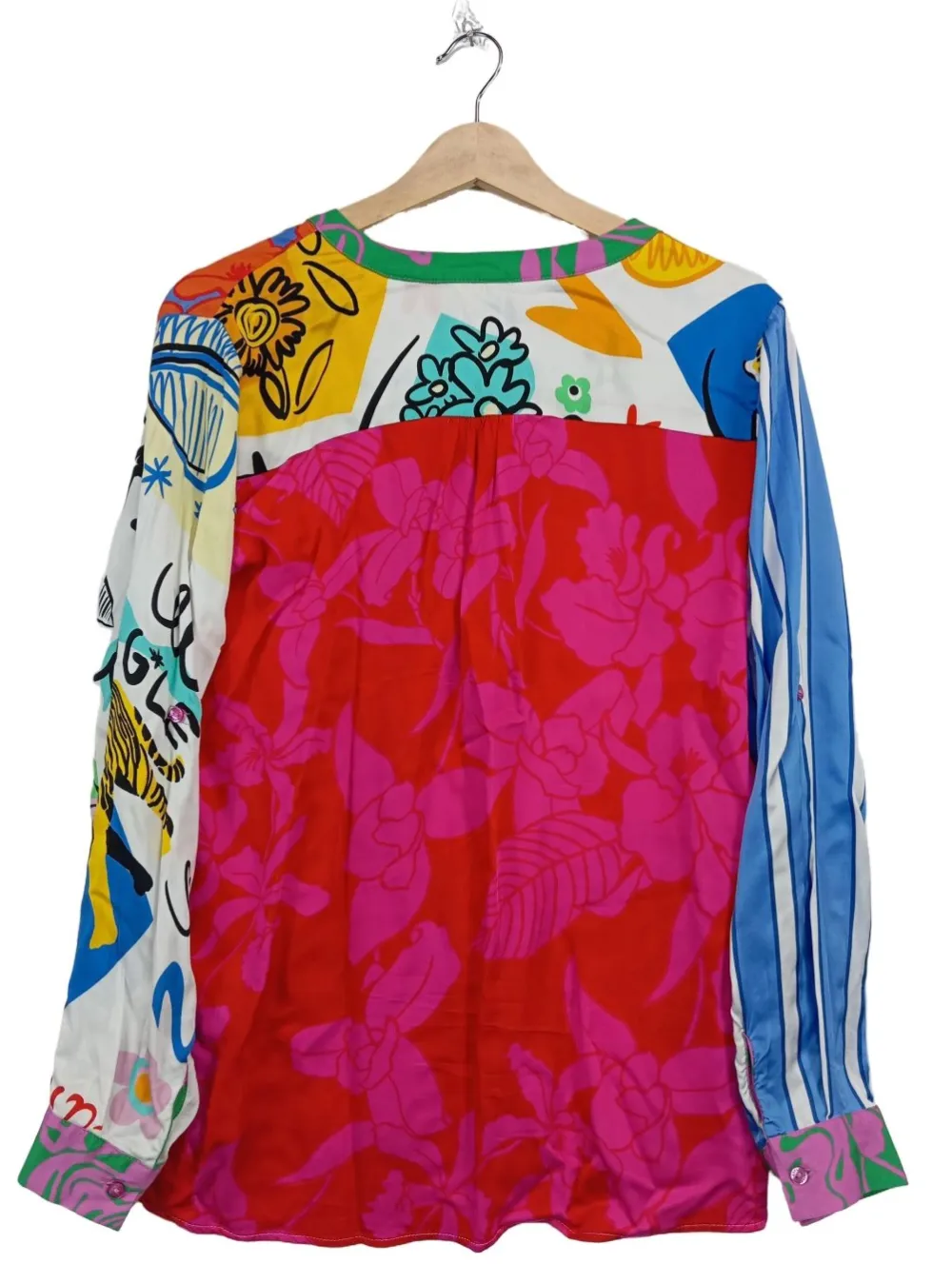 Blusen>Milano Langarm-Bluse Größe 36