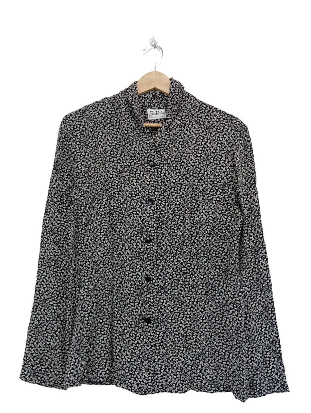 Blusen>Betty Barclay Langarm-Bluse Größe 36 hellgrau