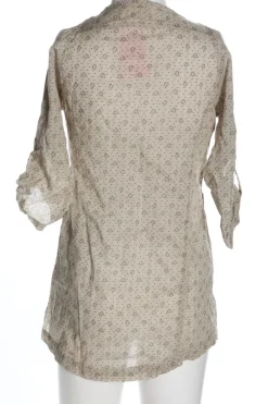 Blusen>Bershka Langarm-Bluse Größe 36 wollweißschwarz