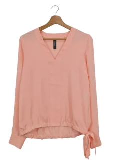 Blusen>Marc Cain Langarm-Bluse Größe 34 pink