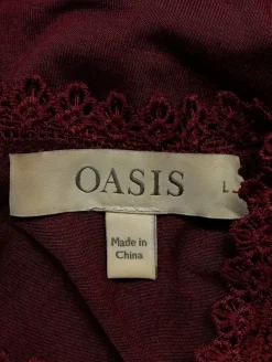 Langarm-Bluse Größe 40-Oasis Sale