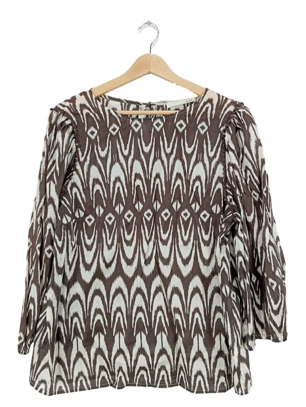 Langarm-Bluse Größe 44-Oui