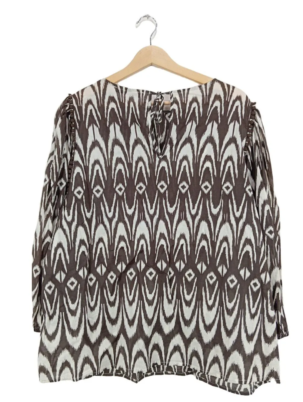 Langarm-Bluse Größe 44-Oui