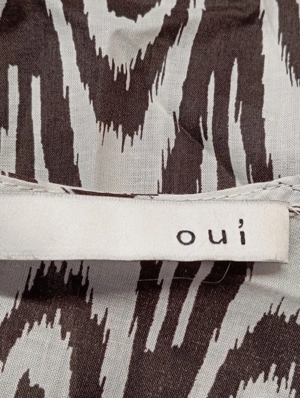 Langarm-Bluse Größe 44-Oui