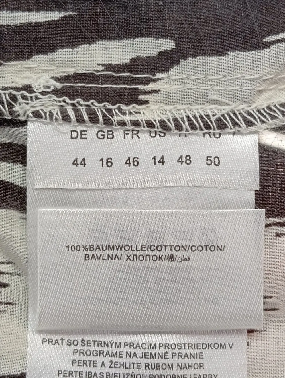 Langarm-Bluse Größe 44-Oui