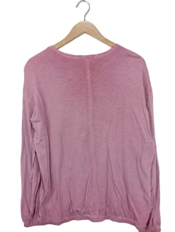 Blusen>edc Langarm-Bluse Größe 38 pink