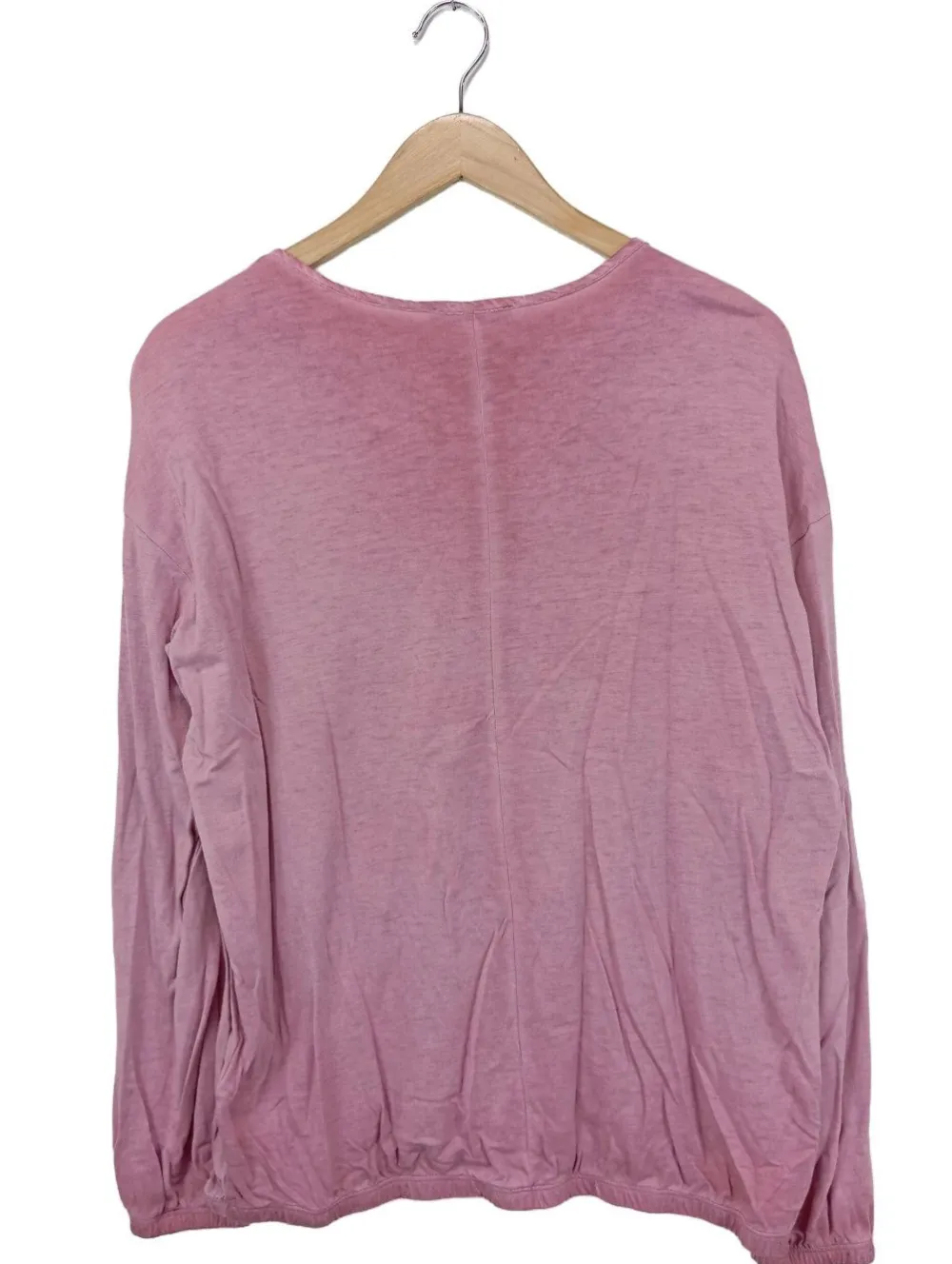 Blusen>edc Langarm-Bluse Größe 38 pink