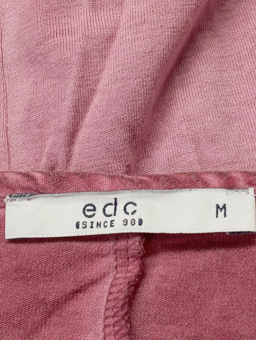 Blusen>edc Langarm-Bluse Größe 38 pink