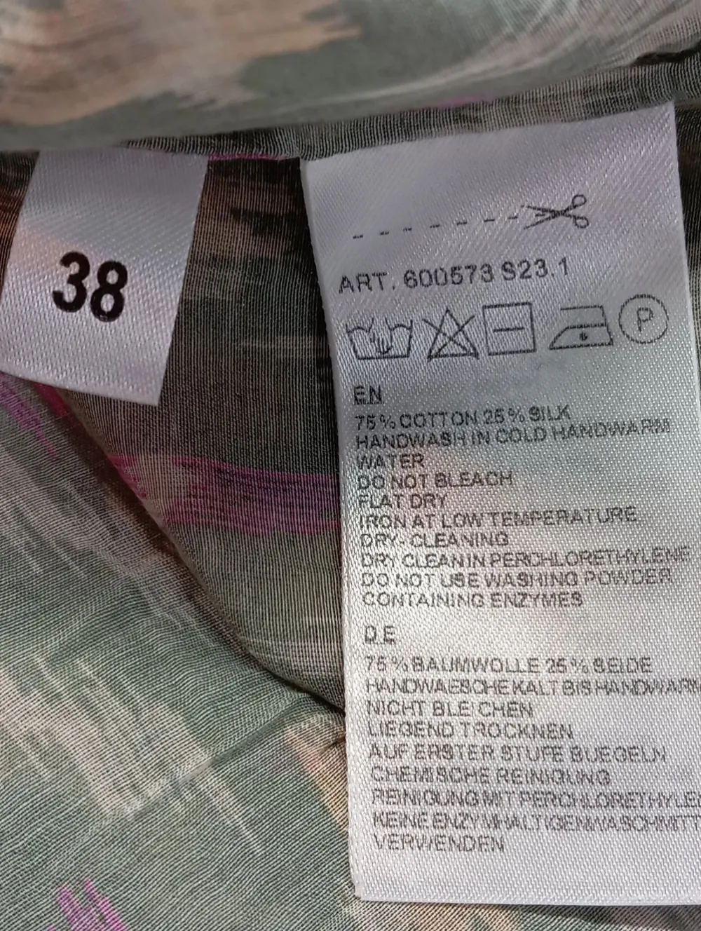 Langarm-Bluse Größe 38-Repeat Outlet