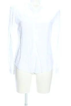Blusen>H&M L.O.G.G. Langarm-Bluse Größe 36 weiß