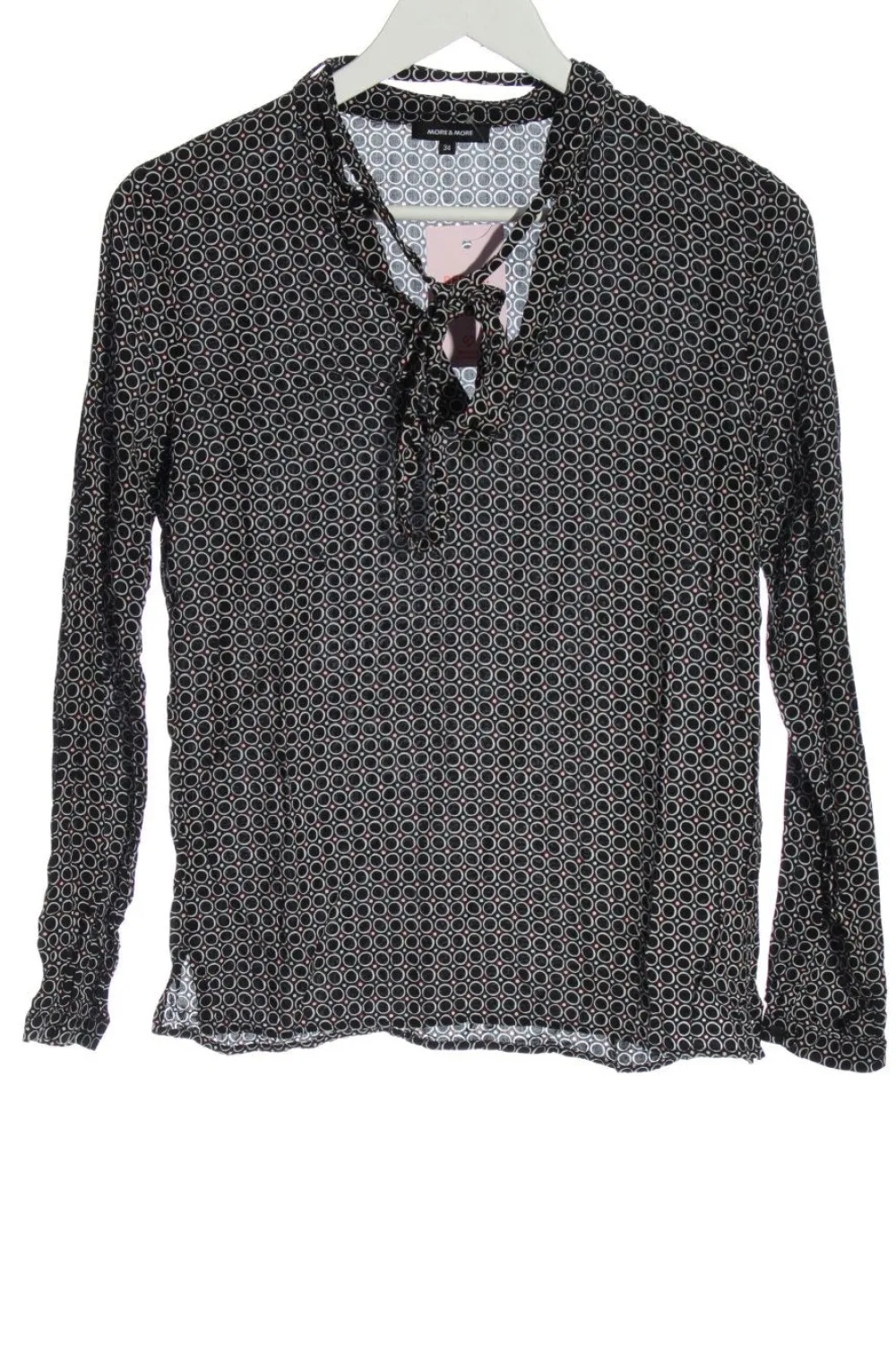 Langarm-Bluse Größe 34-More & More Outlet