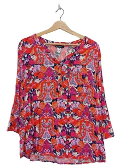 Blusen>Laura Torelli Langarm-Bluse Größe 40