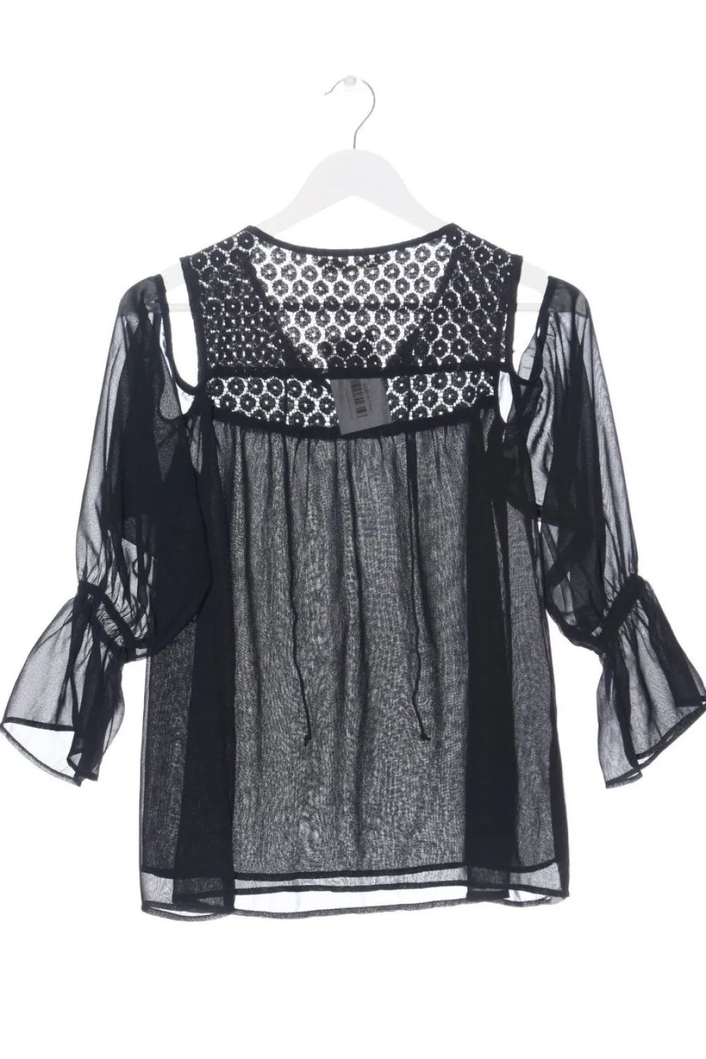 Blusen>Vera & Lucy Langarm-Bluse Größe 36 schwarz