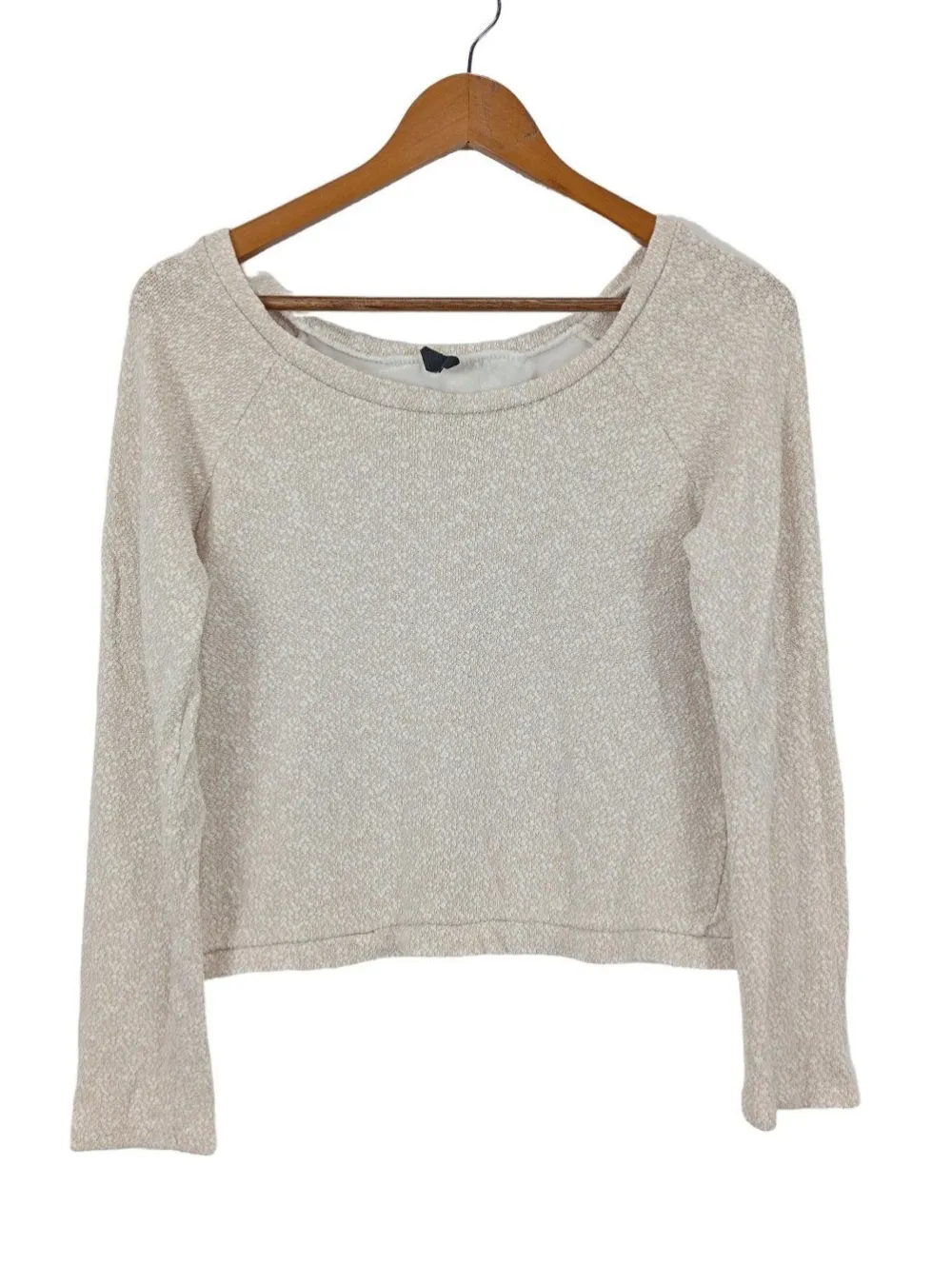 Blusen>forever me Langarm-Bluse Größe 38 wollweiß