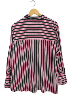 Hemden>Gerry Weber Langarmhemd Größe 44 schwarzpink