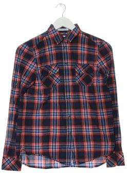 Hemden>Peak performance Langarmhemd Größe 34 blaurot