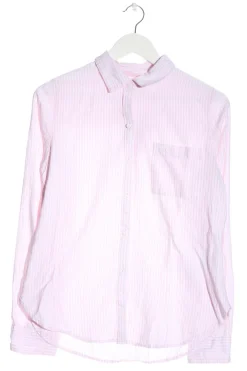 Hemden>Abercrombie & Fitch Langarmhemd Größe 38 weißpink