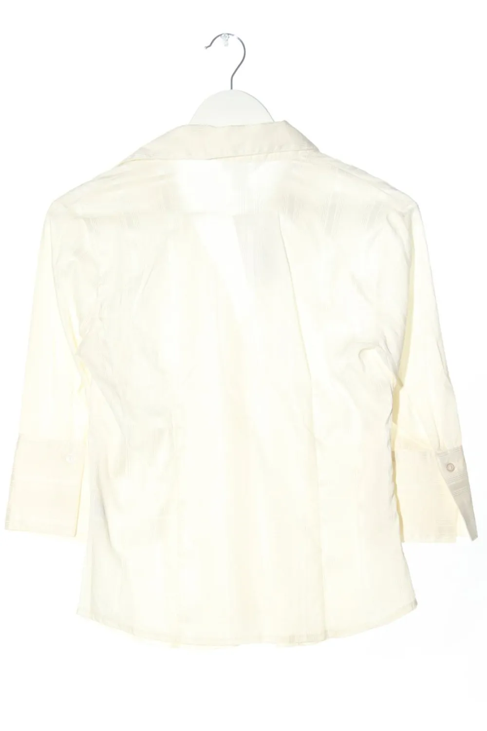 Hemden>H&M Langarmhemd Größe 36 wollweiß