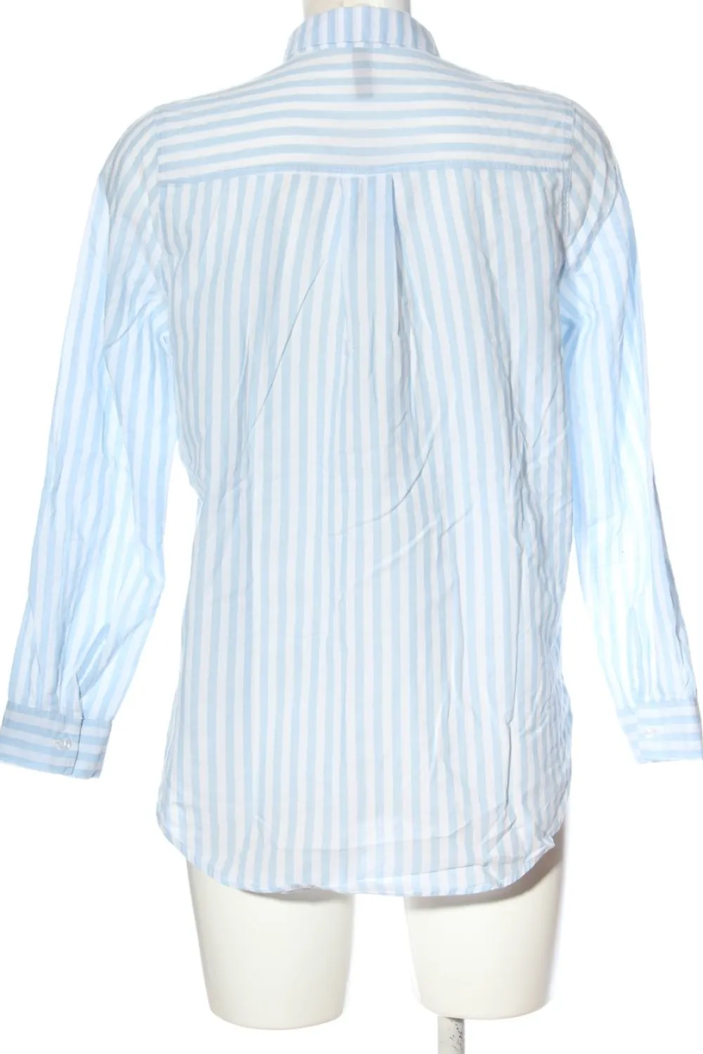 Hemden>H&M Langarmhemd Größe 36 blauweiß