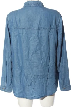 Hemden>Promod Langarmhemd Größe 40 blau