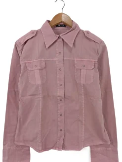 Hemden>Amisu Langarmhemd Größe 42 pink