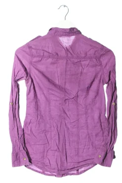 Hemden>F&F Langarmhemd Größe 34 lila