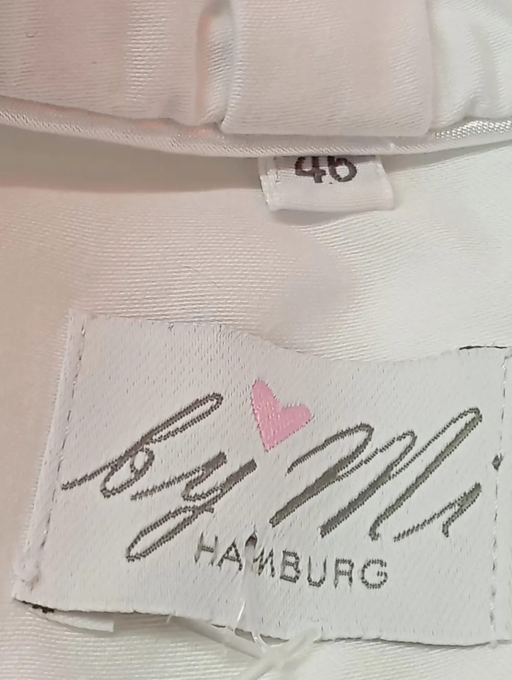 Hemden>by Mi Hamburg Langarmhemd Größe 46 weiß