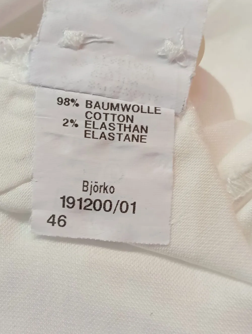 Hemden>by Mi Hamburg Langarmhemd Größe 46 weiß