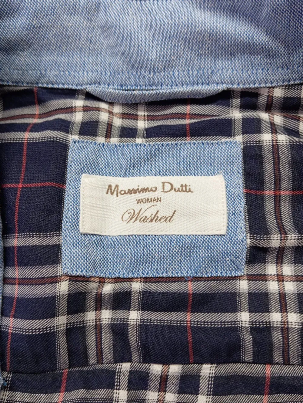 Hemden>Massimo Dutti Langarmhemd Größe 40