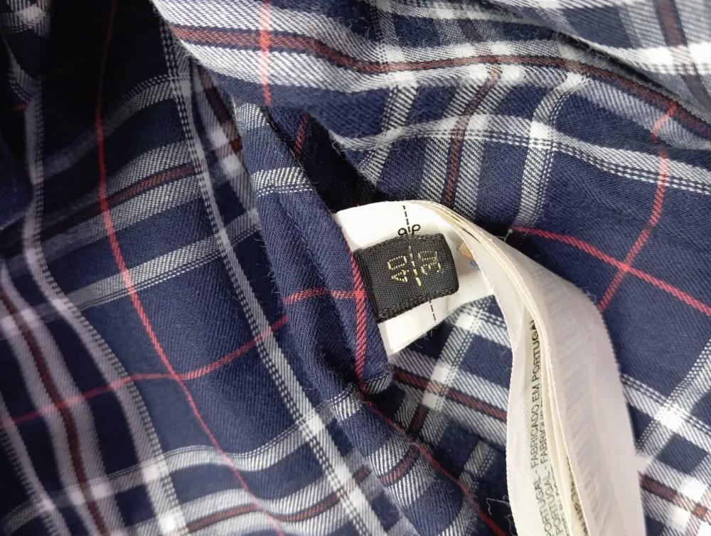 Hemden>Massimo Dutti Langarmhemd Größe 40