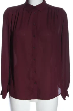 Hemden>H&M Langarmhemd Größe 36 rot