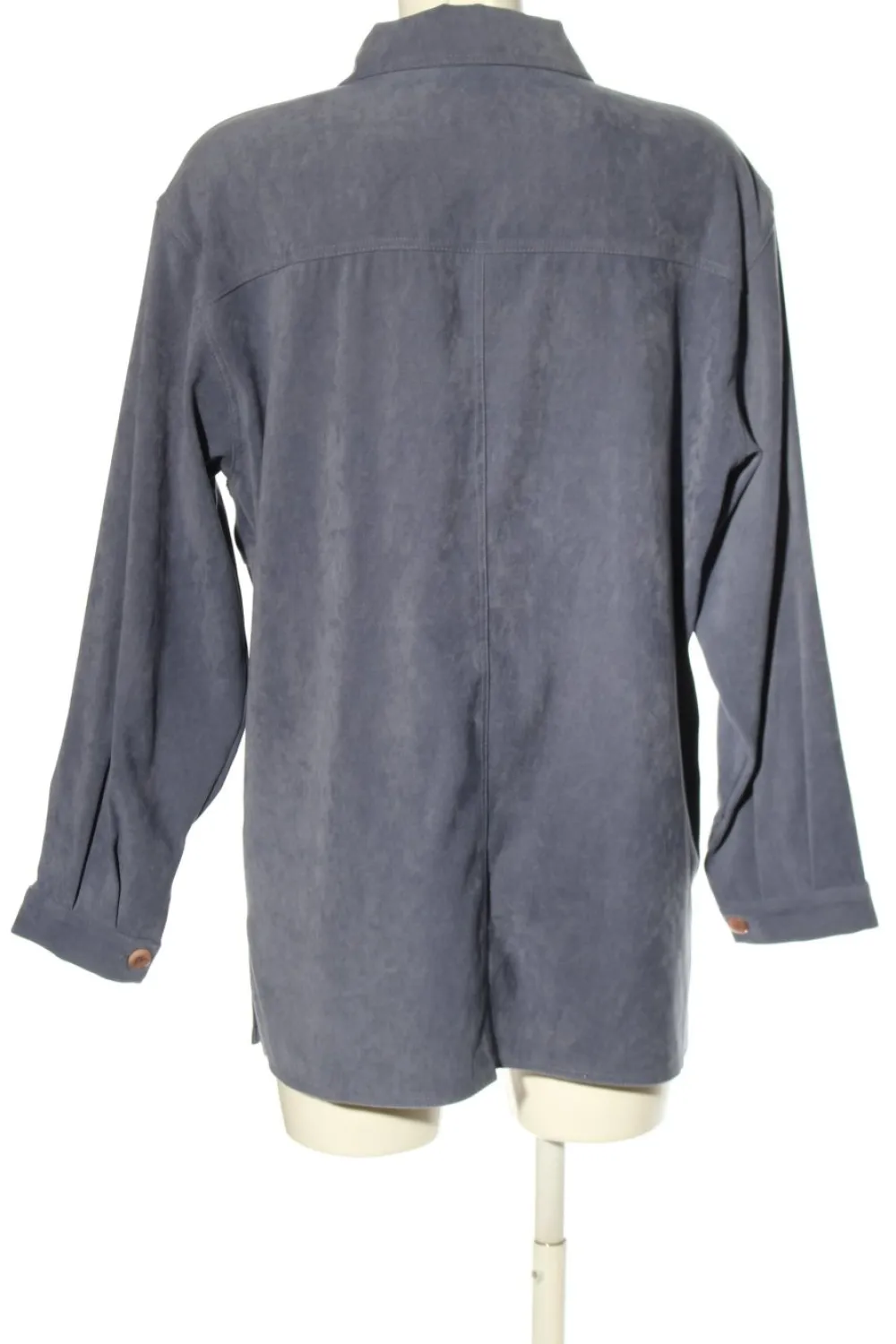 Hemden>mise Langarmhemd Größe 40 lila