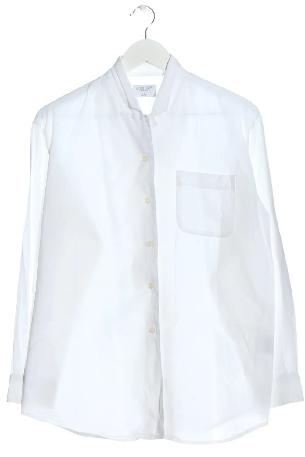 Hemden>Marcel Clair Langarmhemd Größe 36 weiß