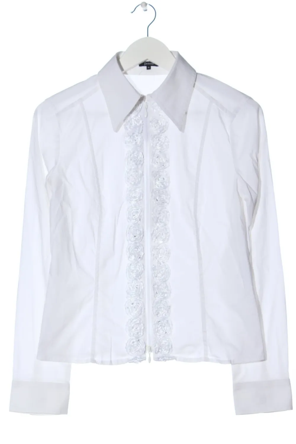 Hemden>Jones Langarmhemd Größe 38 weiß