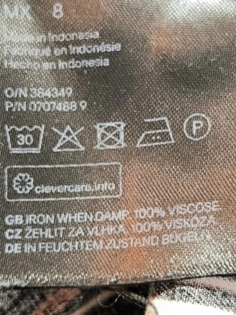 Hemden>H&M Langarmhemd Größe 40 schwarzweiß